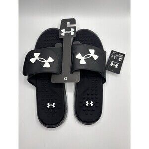 Under Armour M Ignite pro SL Men's Black Sandals Slides Size 13